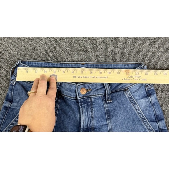 Old Navy Rockstar Super Skinny Ankle Jeans Women's 8 Blue Stretch Denim - Picture 7 of 13